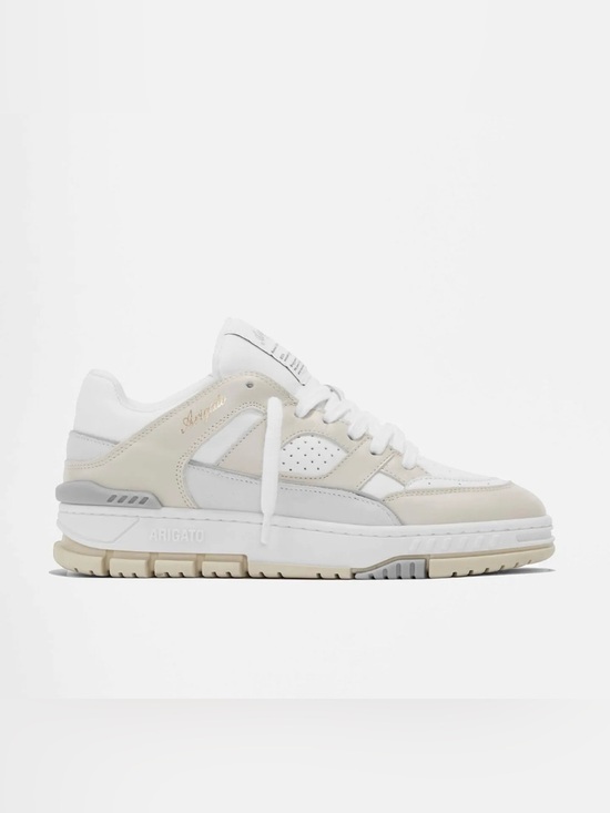 Axel Arigato Other - Axel Arigato White & Beige Area Lo Low-Top Sneaker